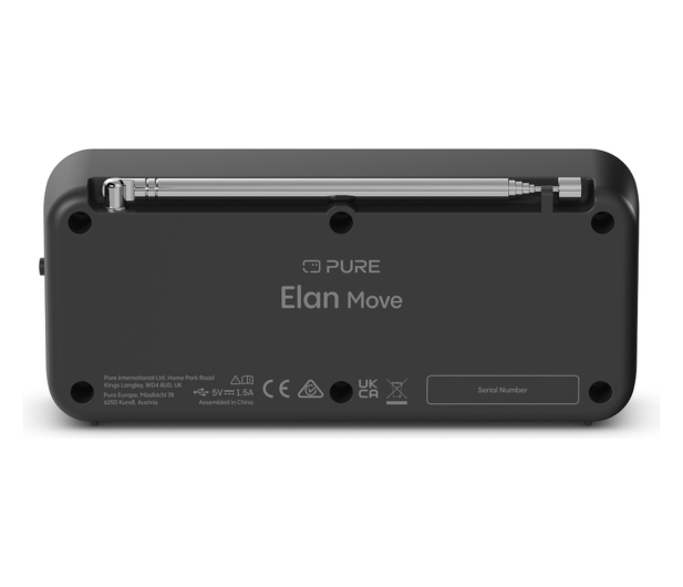 PURE Elan Move Black EU/UK/AUS - 1538379 - zdjęcie 3